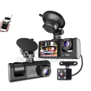 3 Channel Car DVR Wifi Control Camera for Vehicle Dash Cam