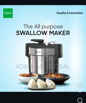 Automatic Cook and Pound Syinix Swallow Maker