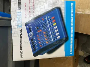 4 Channel Mixer Recording Interface With Effect