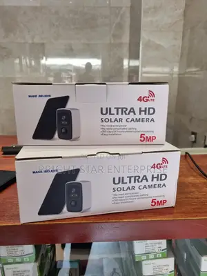 Indoor Solar Camera With Hd and Voice