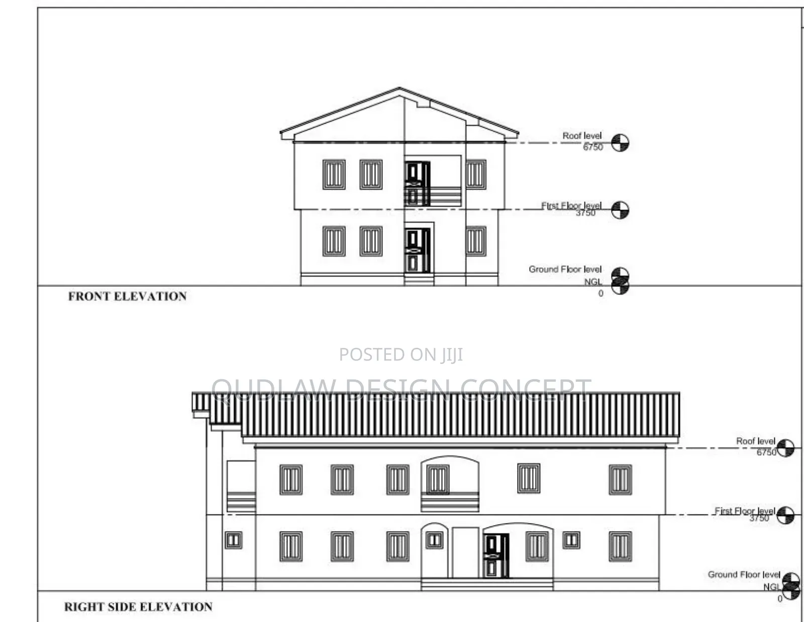 Architectural Construction Working Drawing