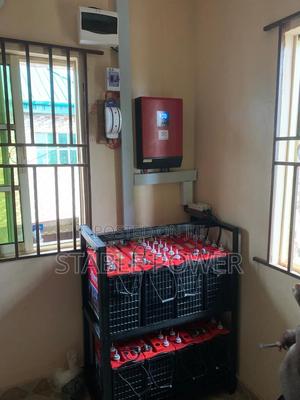 7.5kva 48v Gennex Inverter + 8 Tubular Batteries 16 Panels in Ikeja ...