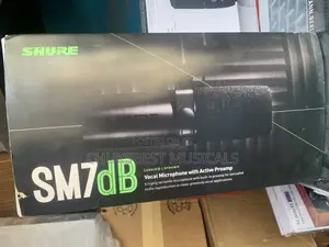 Photo - Shure Sm7db Dynamic Mic for Studio Recording and Podcast