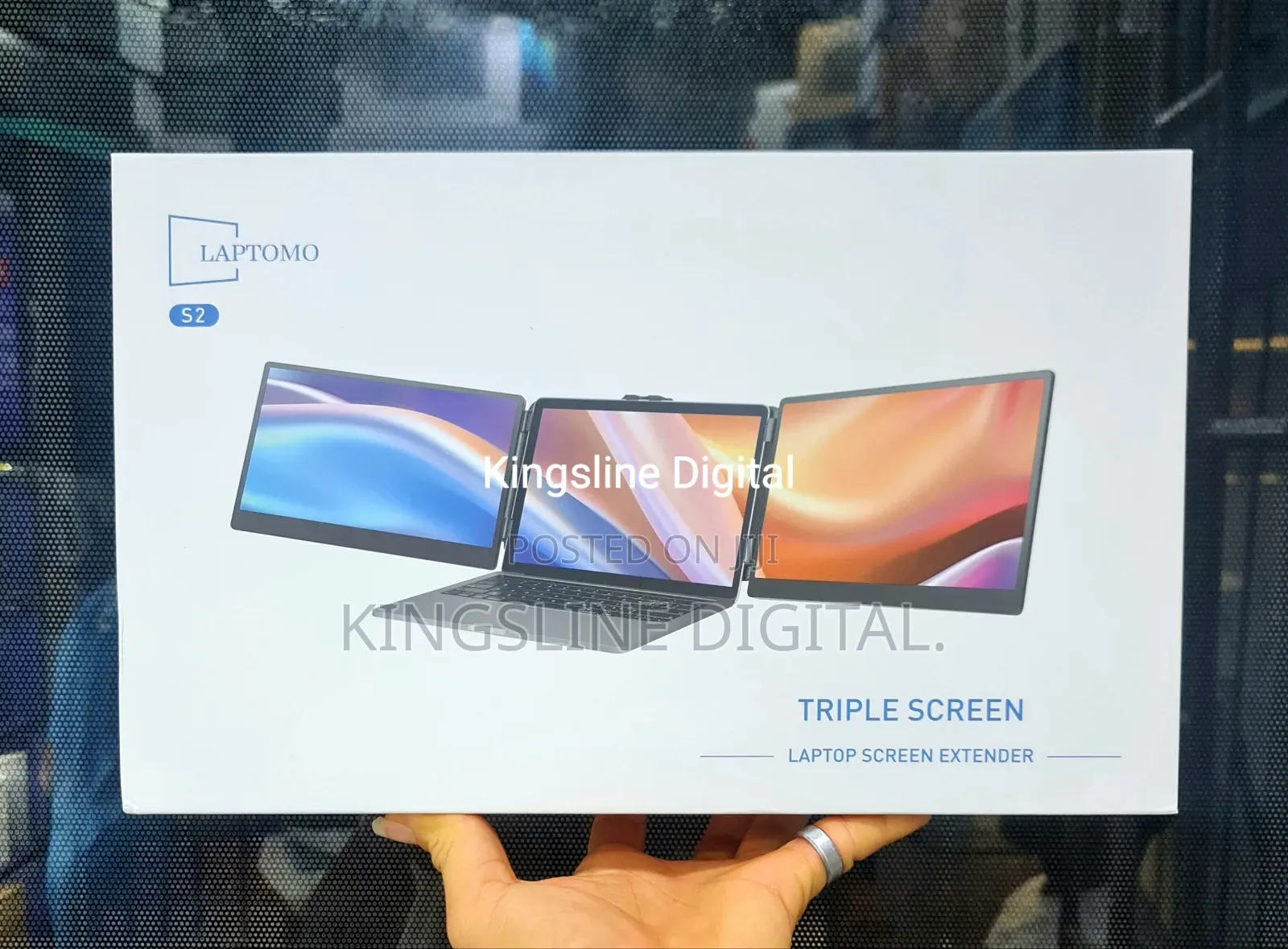 Portable Triple FHD 1080p Ips Screen Monitor
