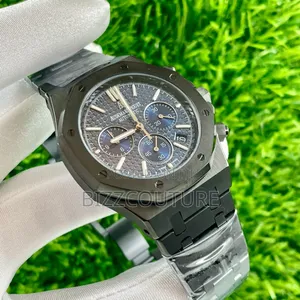 Original Audemars Piguetautomaticblack Stainless Steel Watch