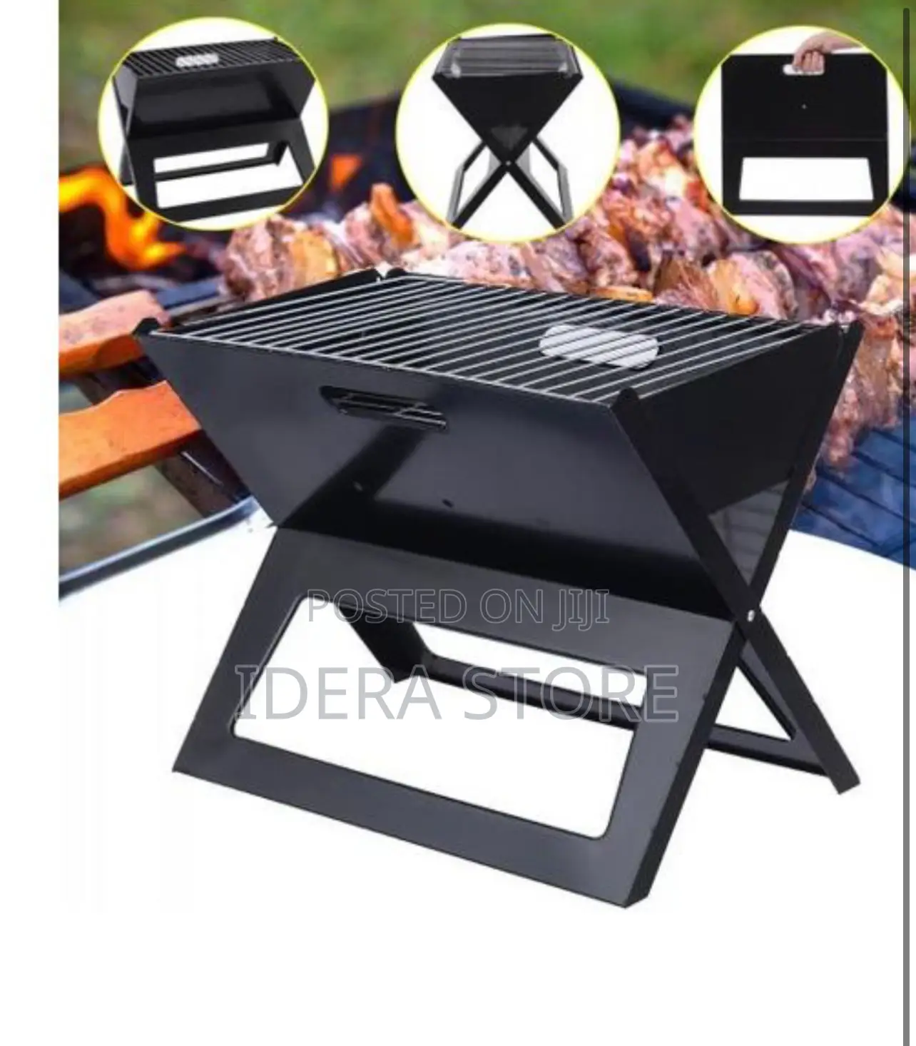 BBQ Charcoal Grill (Foldable)
