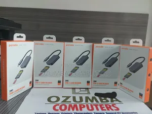 Photo - Porodo 2-in-1 Usb-c Card Reader