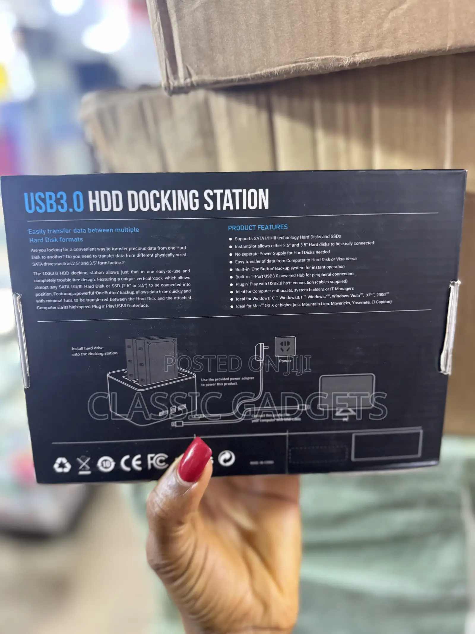 Usb 3.0 to Slot HDD Docking Station