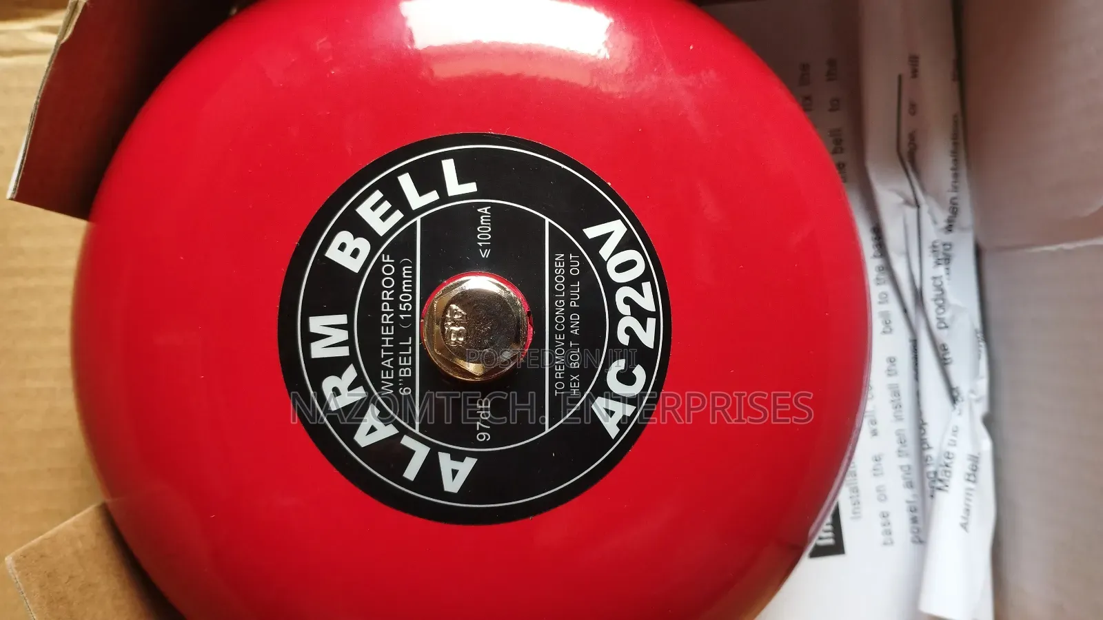 Fire Alarm Bell