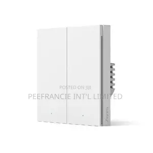 Aqara Smart Wall Switch H1 No Neutral, Double Rocker