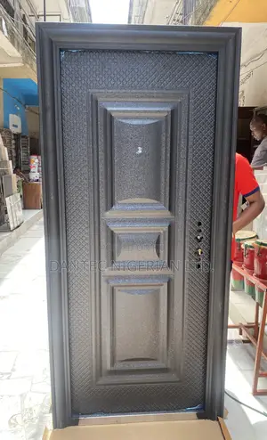 3ft by 7ft Jiuhua Steel Doors 4” Inches Frame 9213