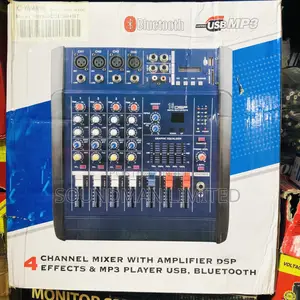 Yamaha 4 Channel Powered Mixer With Built-in Amp. Usb, DSP Pmx402d