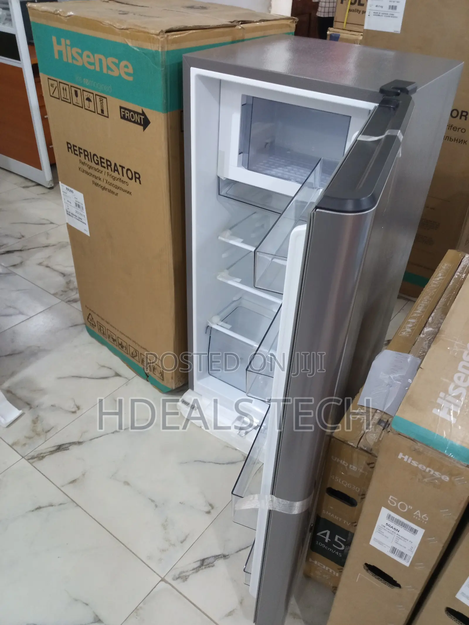 Hisense 150l Single Door Refrigerator - Space Friendly