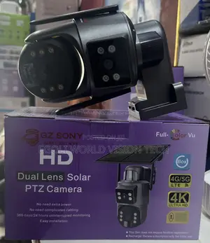 Dual View Solar Ptz Camera