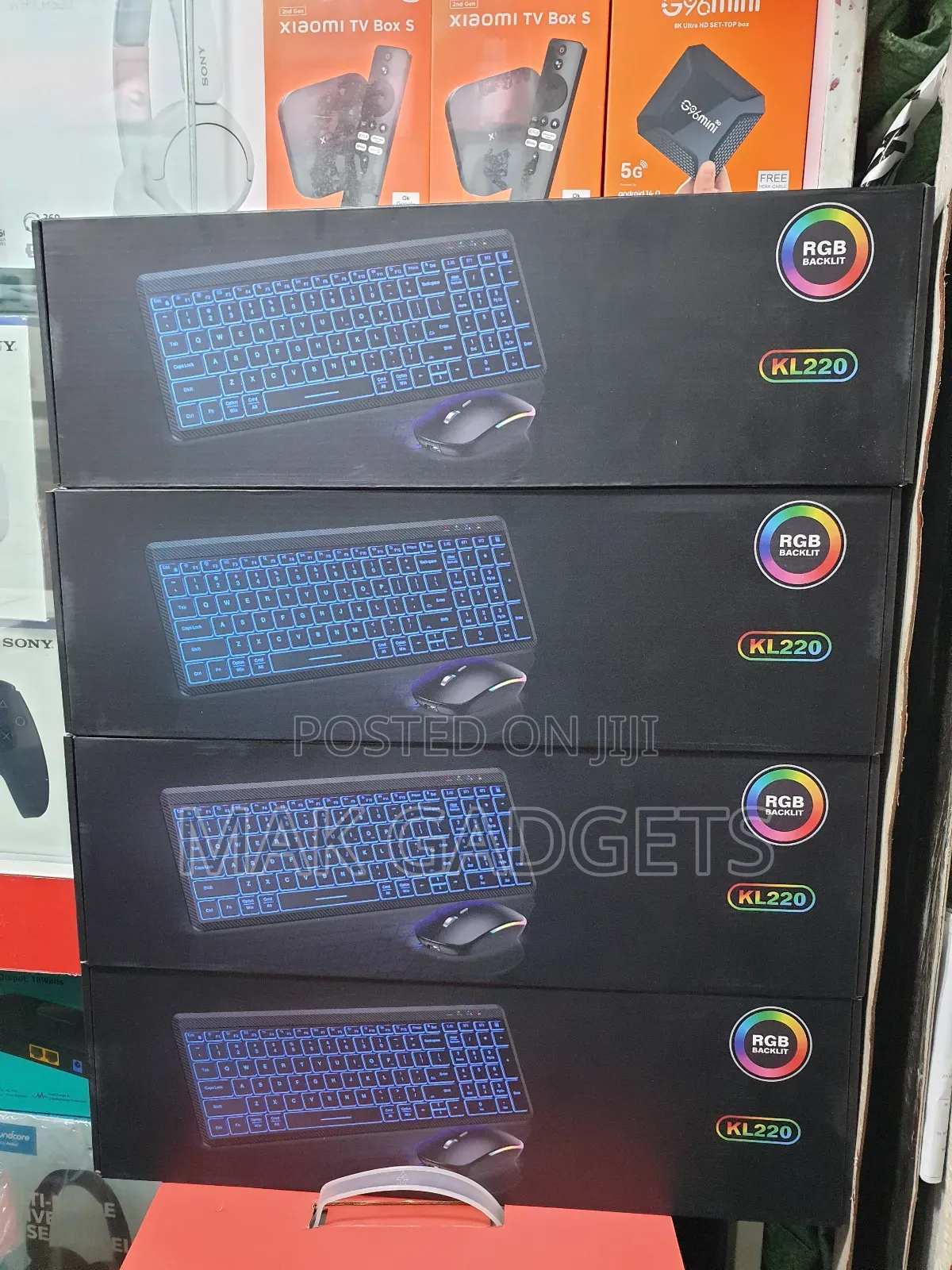 Kl220 - Wireless Keyboard and Mouse Set With Silent Scissor