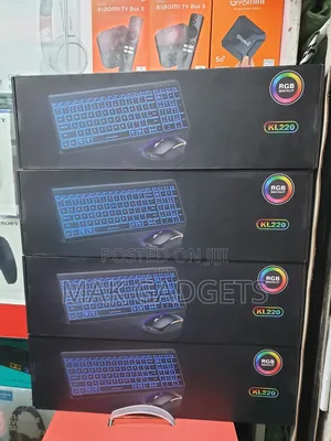 Photo - Kl220 - Wireless Keyboard and Mouse Set With Silent Scissor