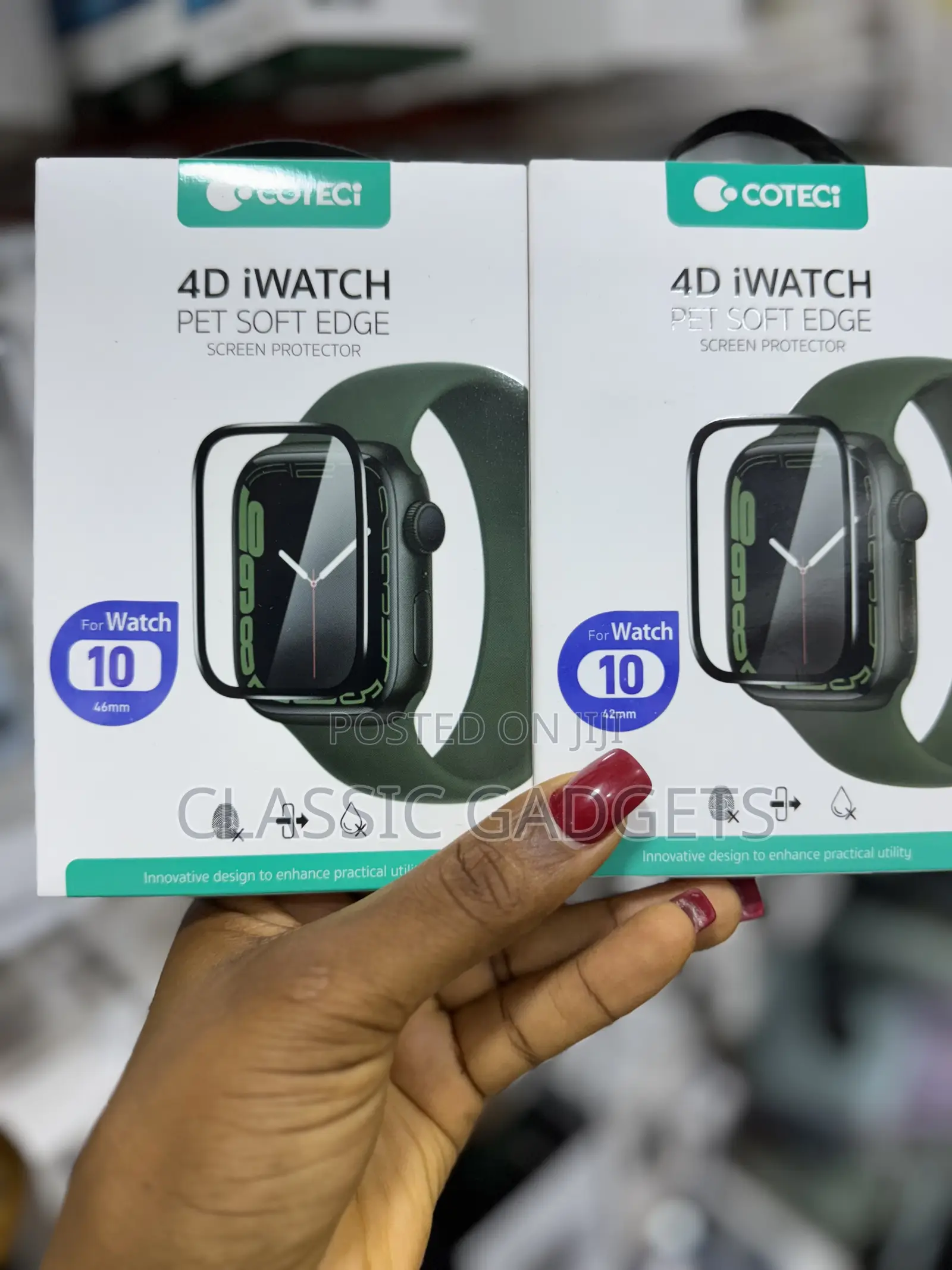 4d Soft Edge Screen Protector for Iwatch Series 10 46mm/42mm