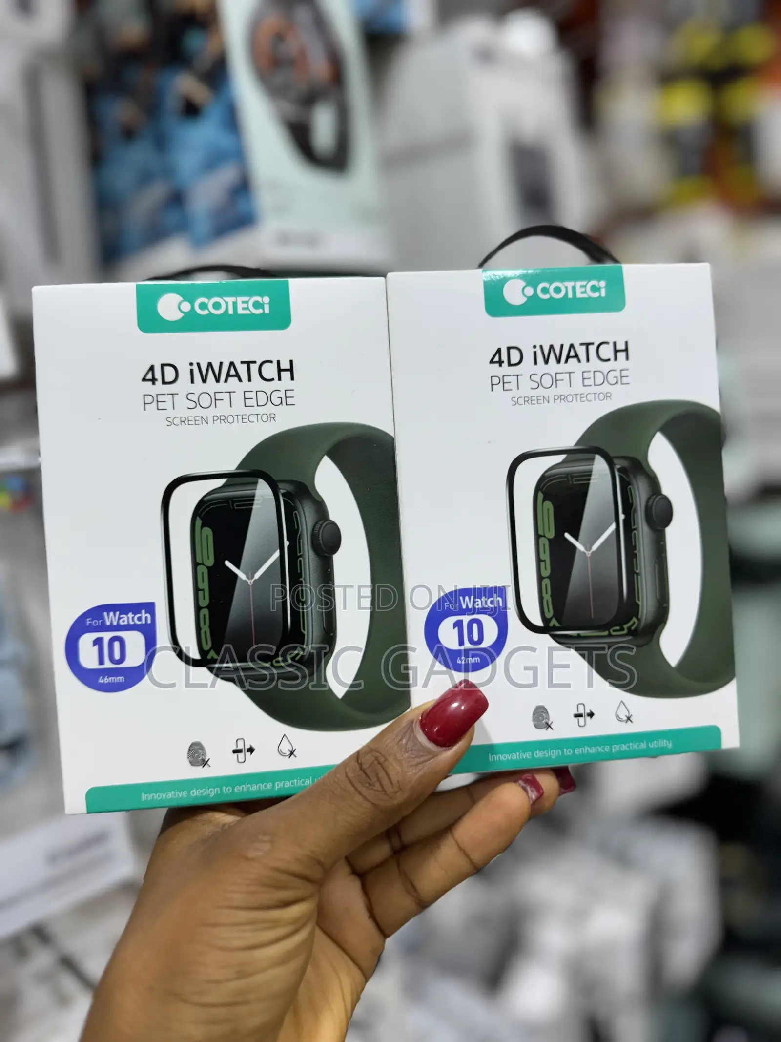 4d Soft Edge Screen Protector for Iwatch Series 10 46mm/42mm