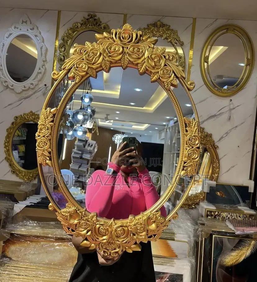 Decorative Oval Mirror