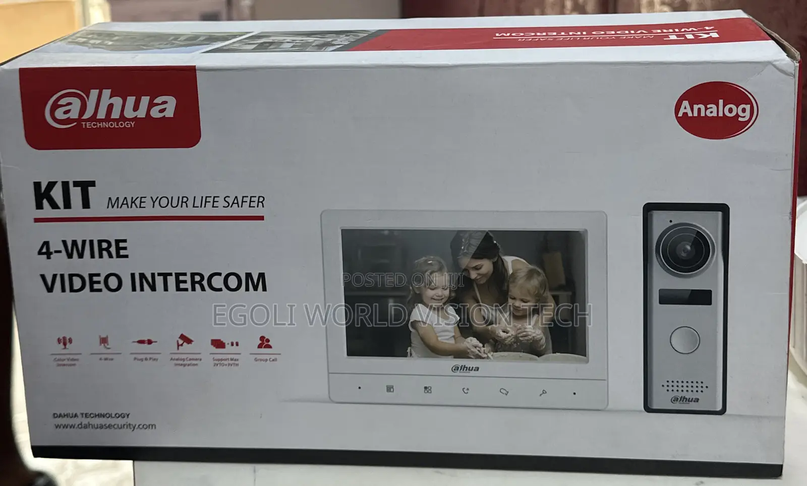 Dahua 4 Wire Video Door Phone