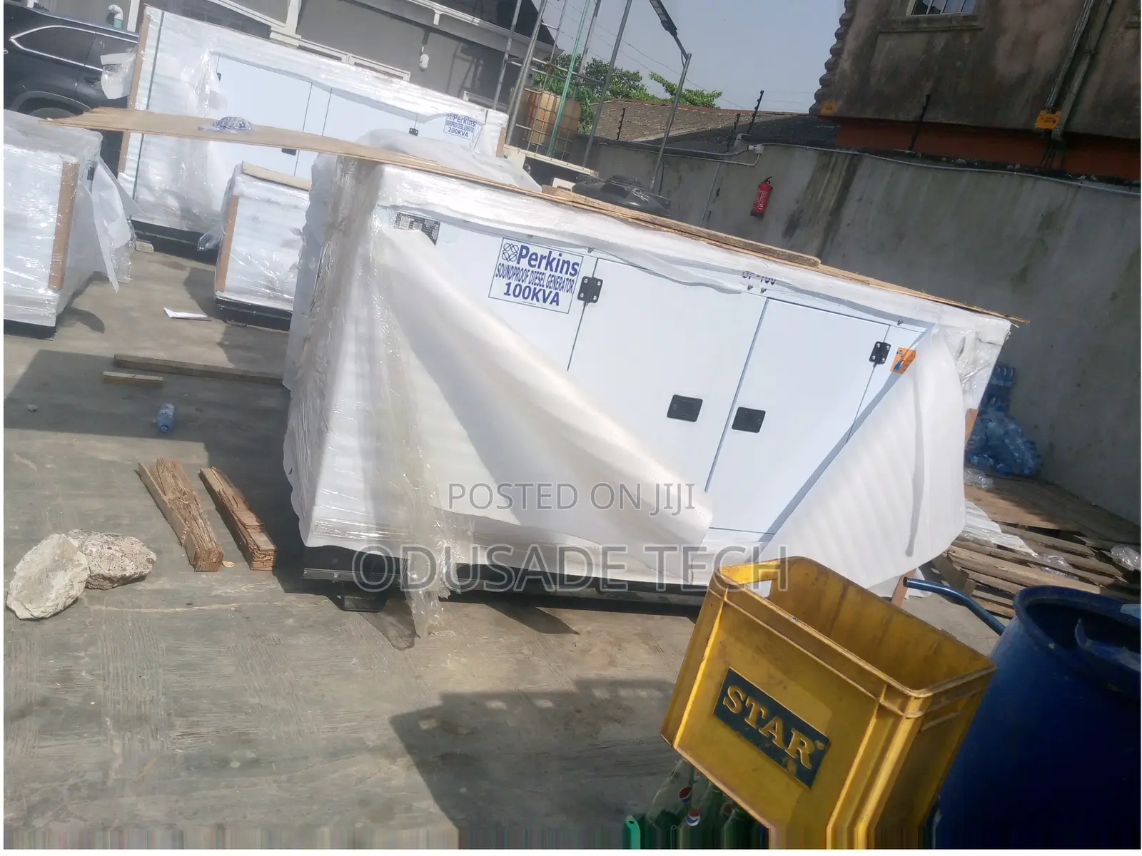 New in 100kva Perkins Copper Coil Generator