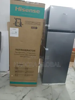 Hisense Top Freezer Refrigerator – Ref240dr, Stylish Silver