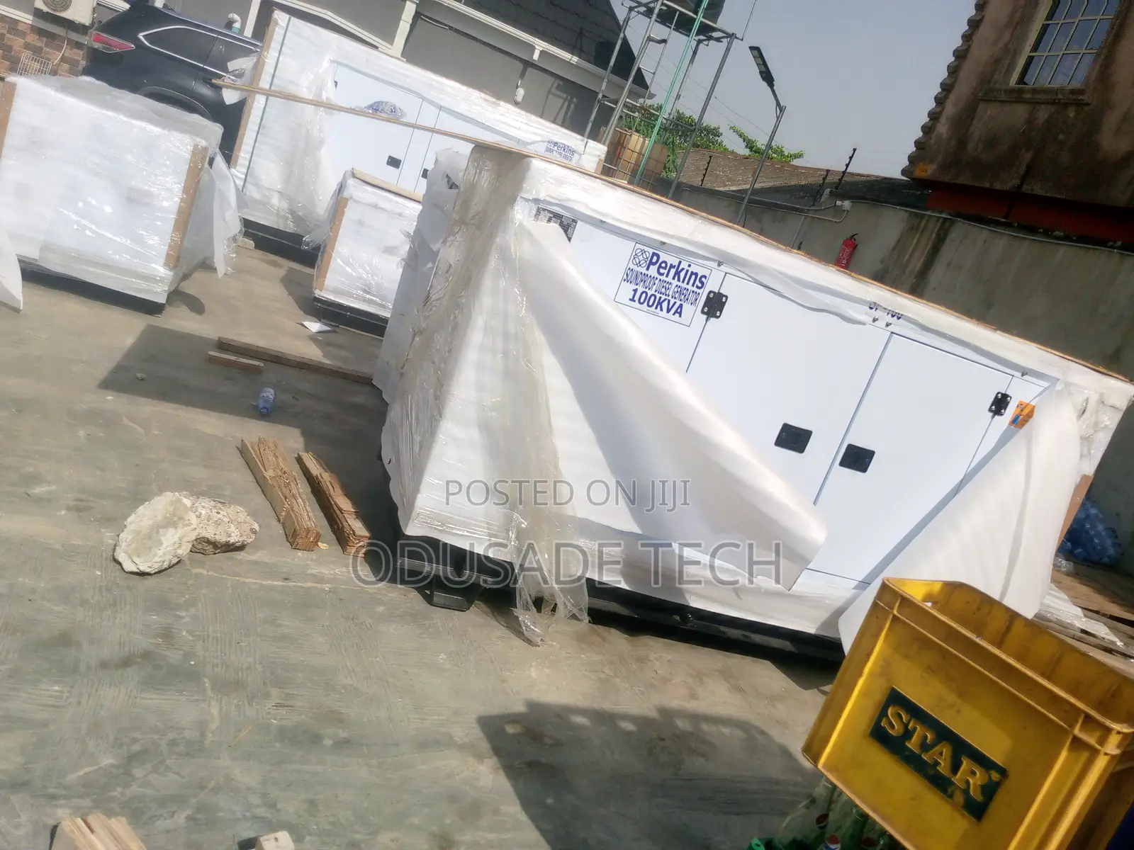 100percent Copper Perkins 100kva Generator