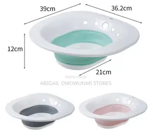 Collapsible Seat Bath Basin