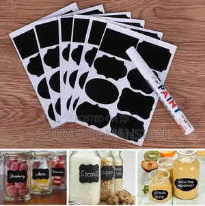 24pcs Labeling Sticker With One Pen
