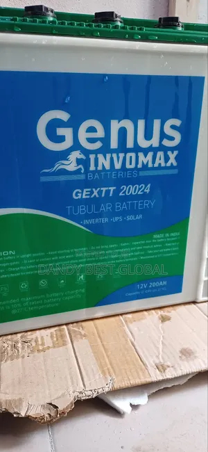 Genus Invomax Tubular Battery 200ah