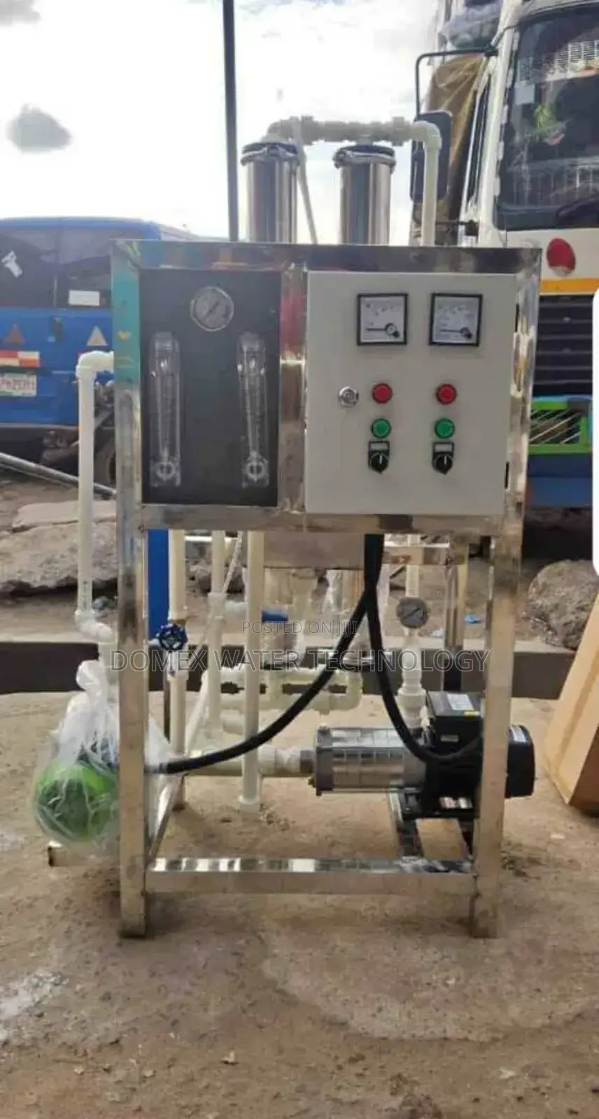 2 Membrane Reverse Osmosis Machine.