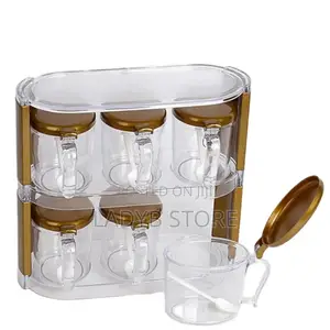 6set Seasoning Box With Stand