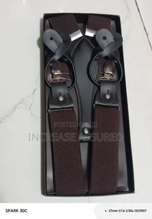 High Luxury Designer Suspender