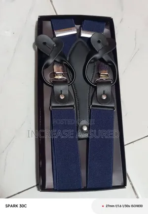High Luxury Designer Suspender