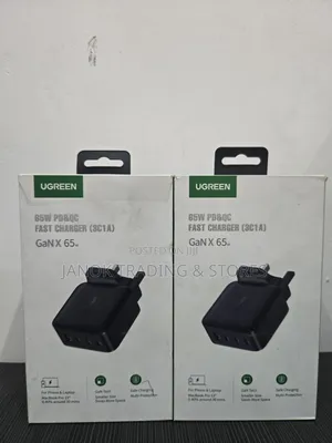Green 65w Pd&Qc Fast Charger (3c1a)