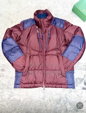 Wine-Red Pierre Cardin Waterproof Jacket, High Fashioned
