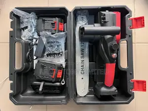 Cordless Chainsaw 12 Inches With Two Rechargeable Battery
