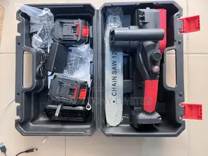Cordless Chainsaw 12 Inches With Two Rechargeable Battery