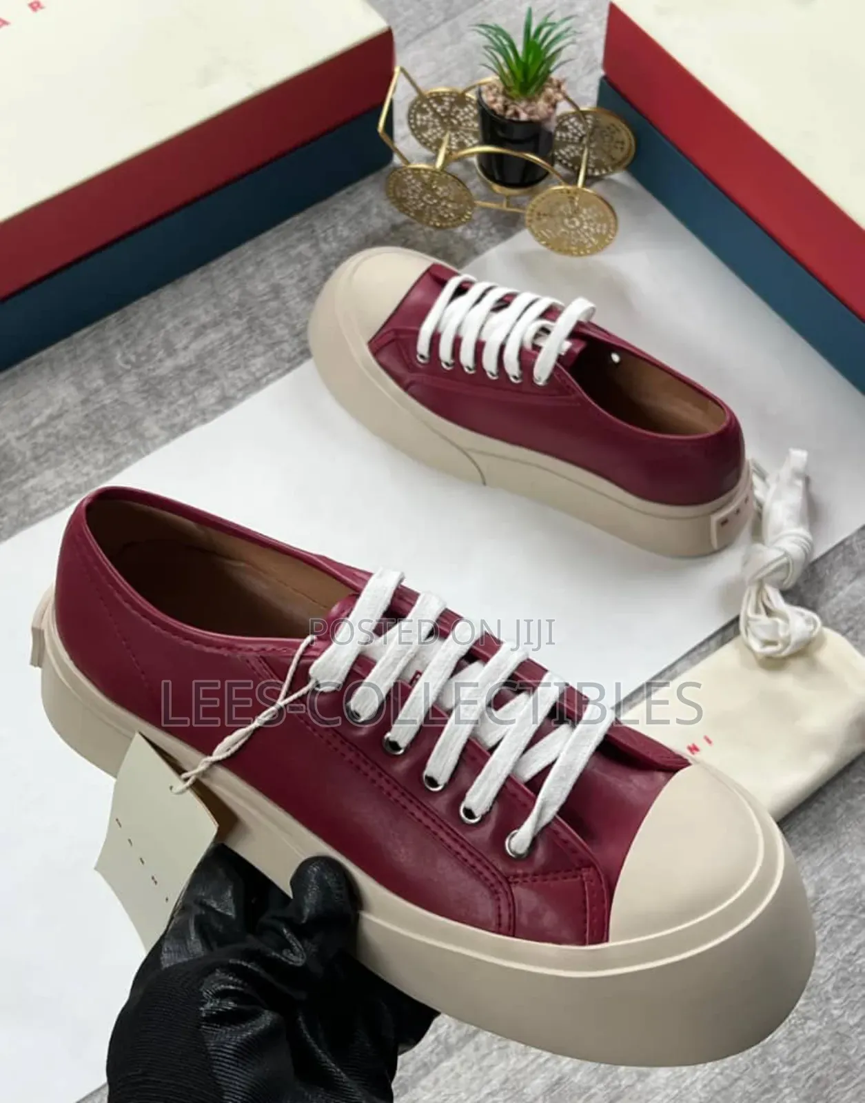 Top Quality Leather Marni Sneakers