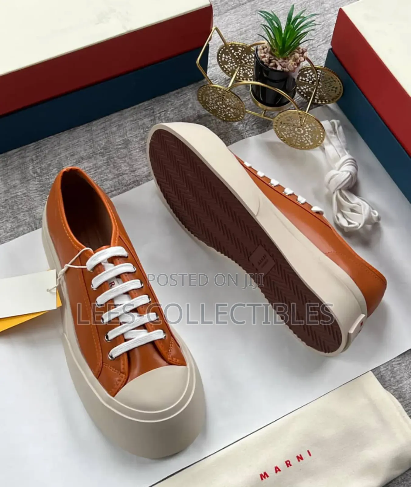 Top Quality Leather Marni Sneakers