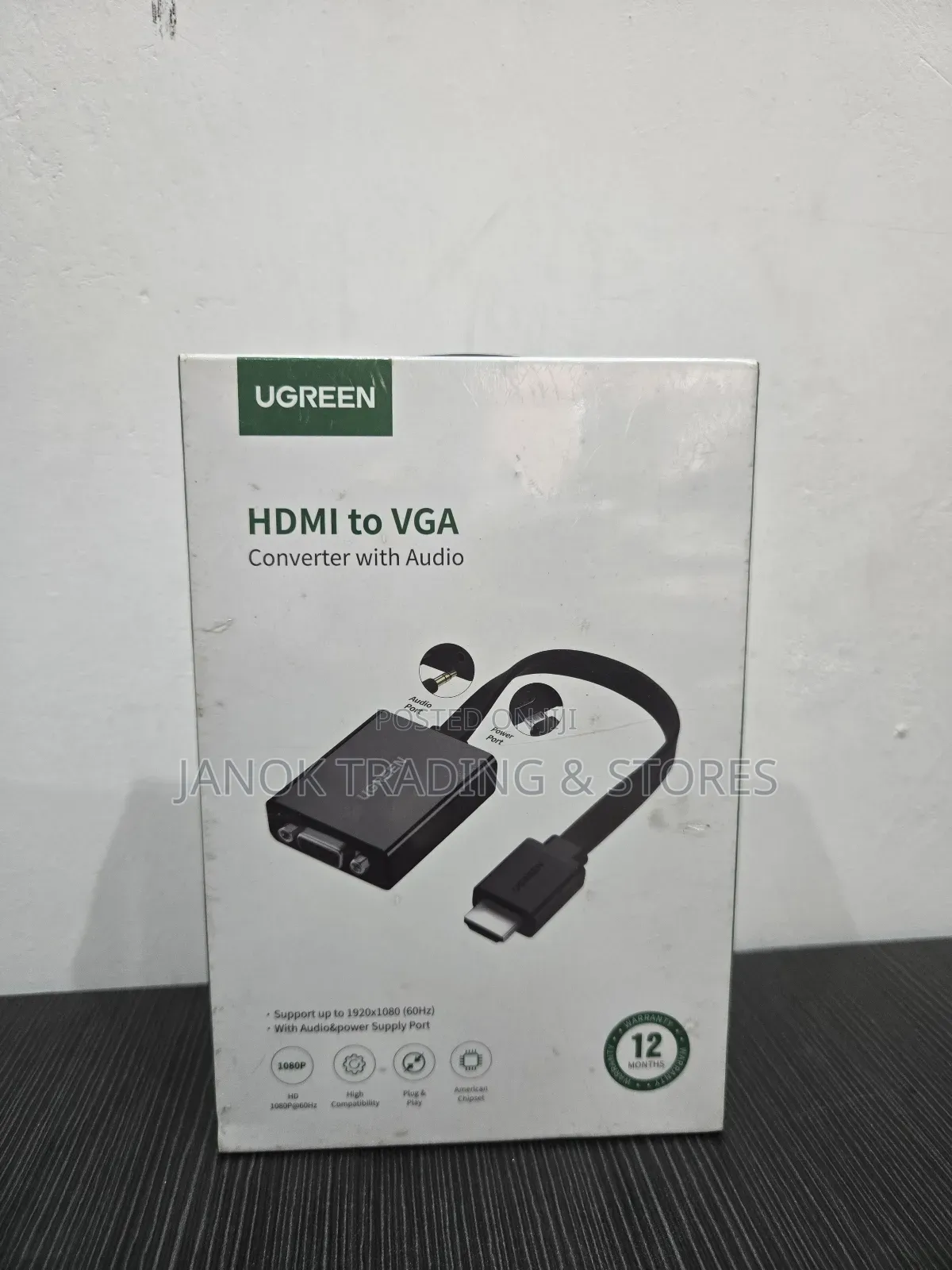 Hdmi To Vga Converter With Audio