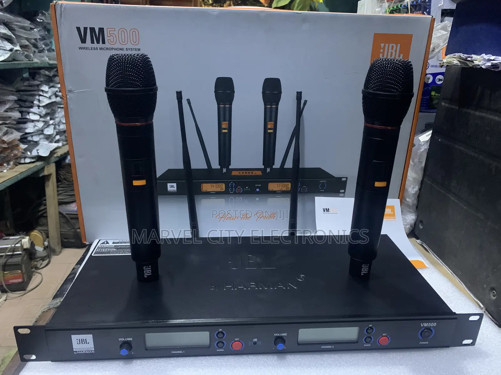 Vm500 Wireless Microphone System