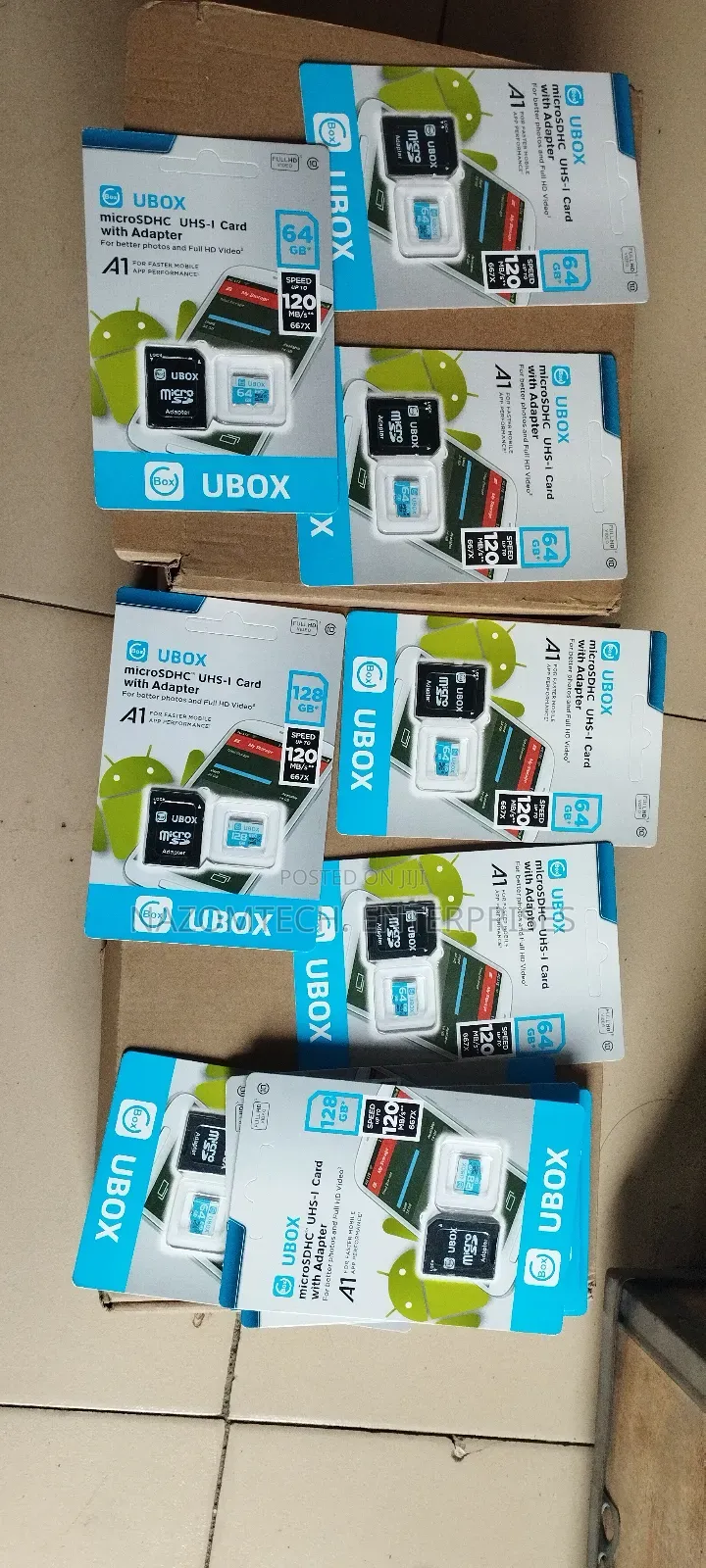 Ubox Microsdhc Uhs-i Card With Adapter