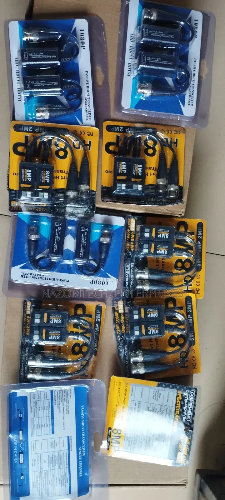 Passive Hdcvi Transceiver/Combinablecvi/Ahd/Cvbs