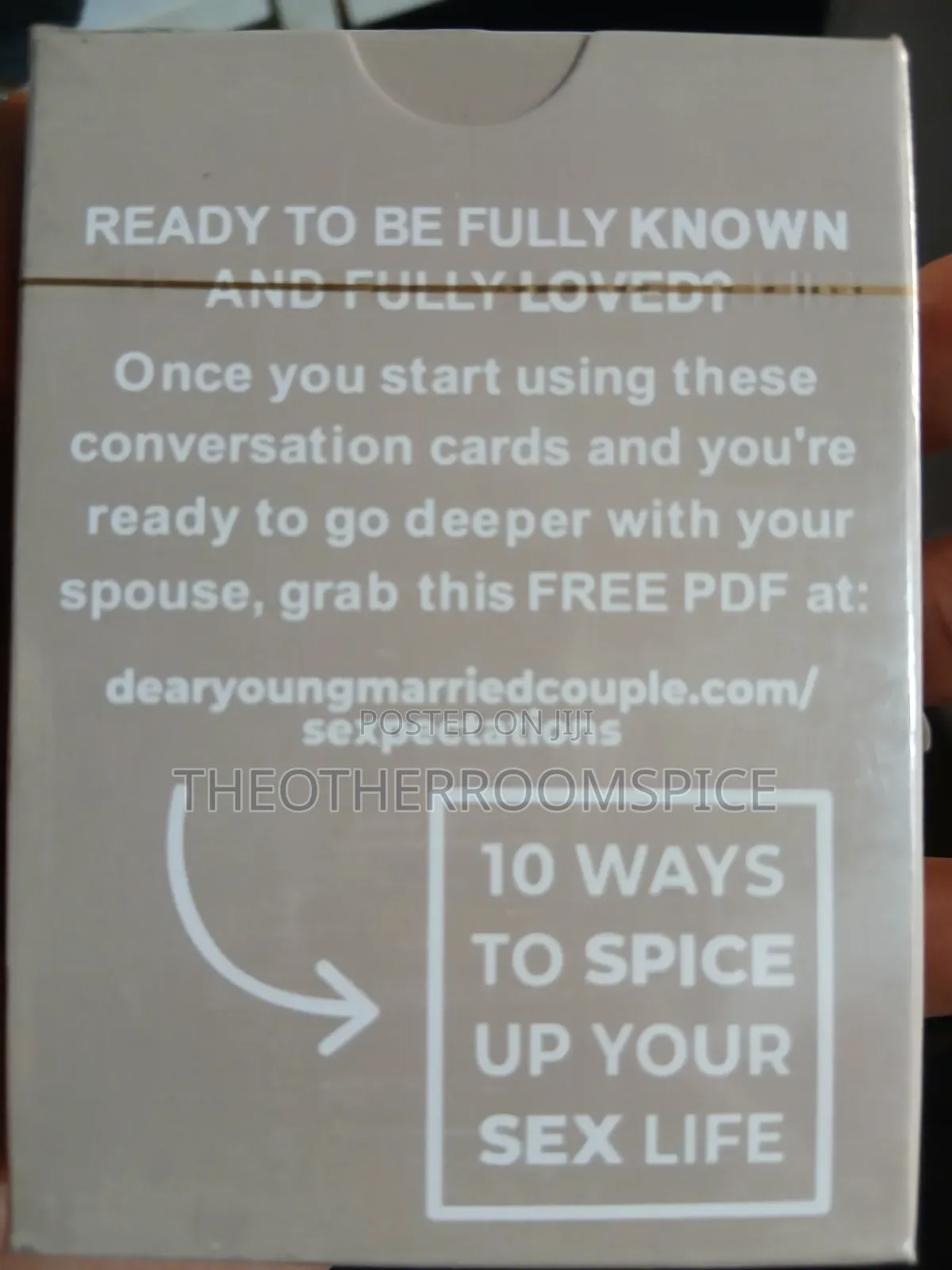 Foundations Conversation Deck - Dear Young Married Couple