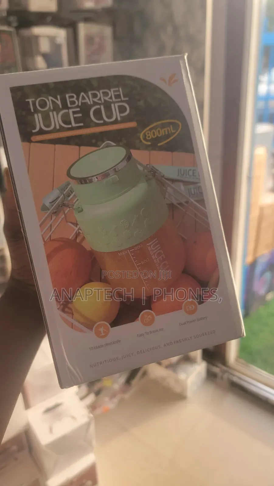 Ton Barrel Juice Cup 800ml