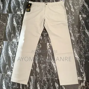 Photo - High Quality Polo Ralph Chinos Trouser Cream/Ash