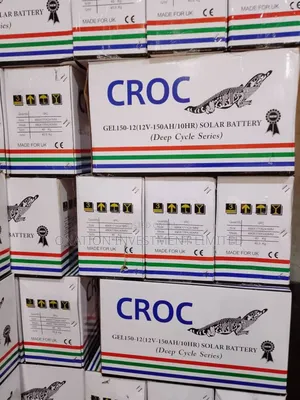 150ah 12v Croc Gel Deep Cycle Battery