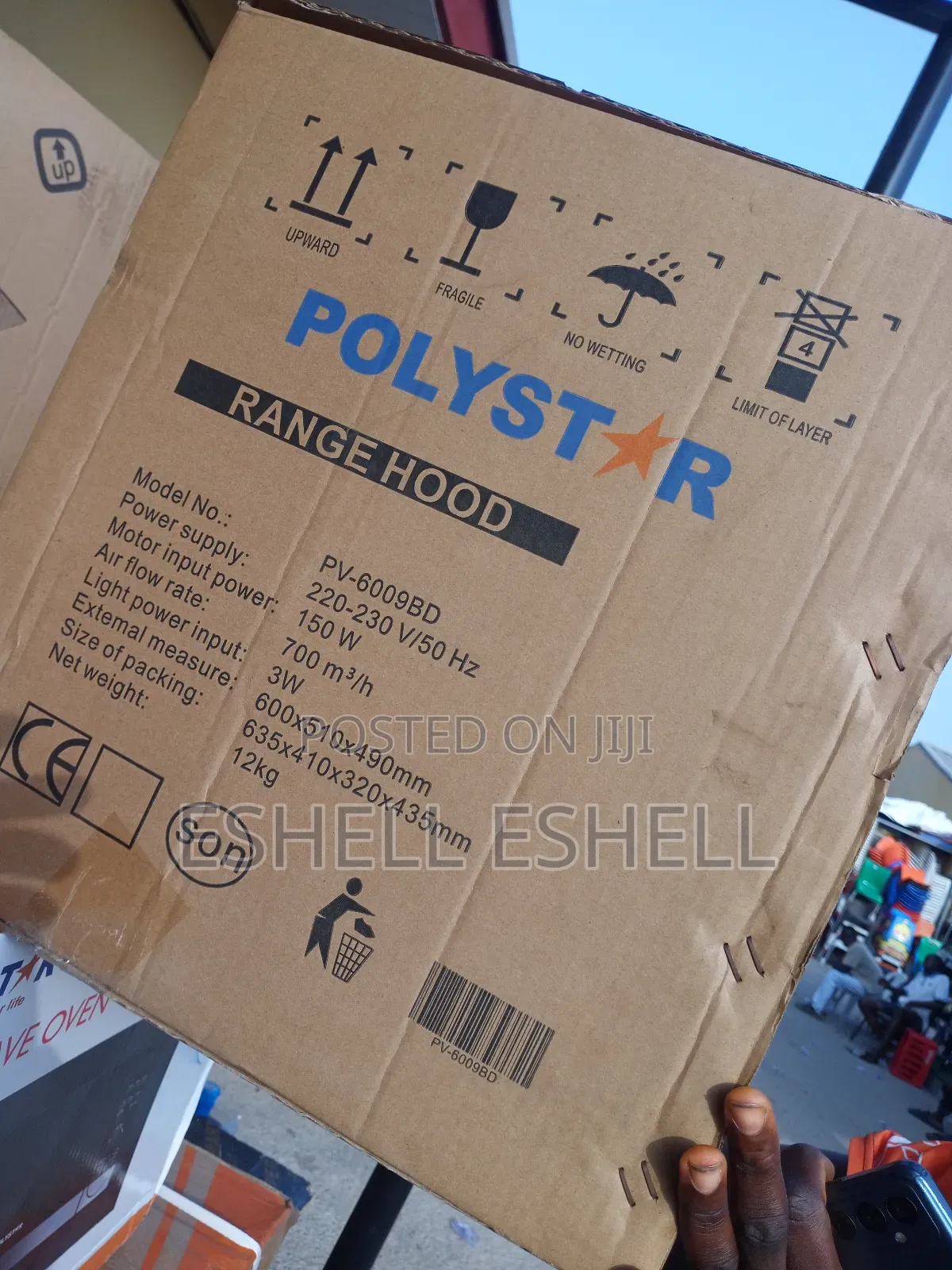 Range Hood/Polystar Smoke Extractor