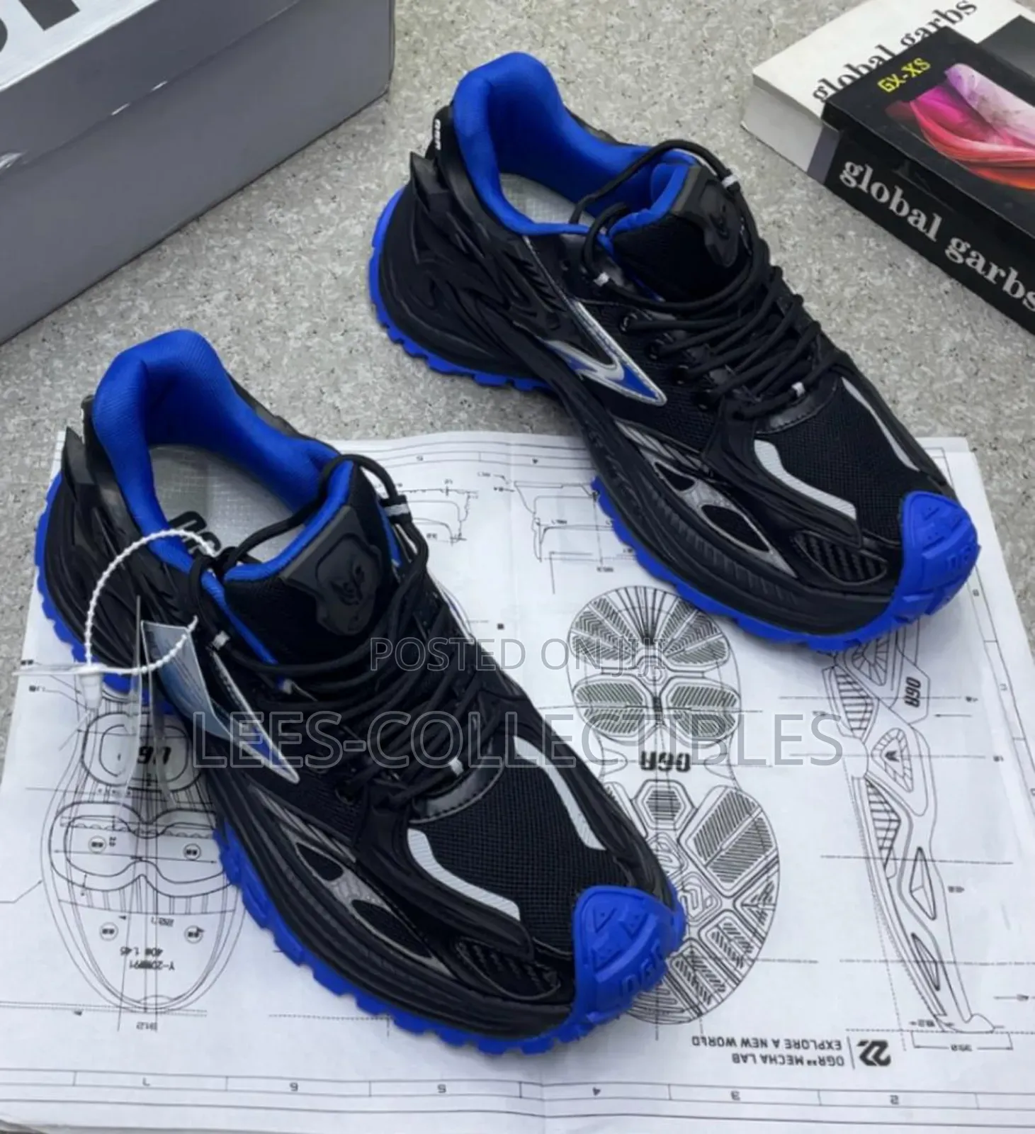 Luxury Omeat Glamour Sneakers